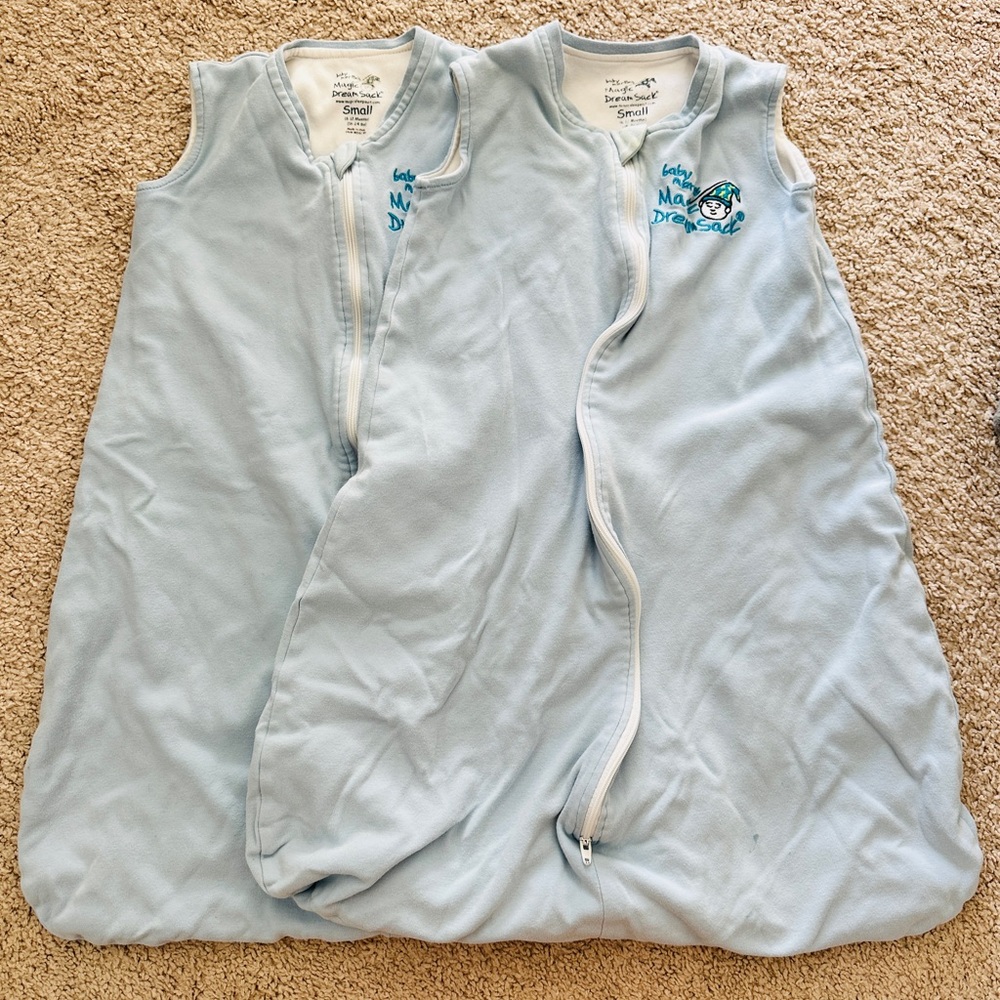 2 Baby Merlin Magic Dream Sack Sleep Bag Size Small 6-12 Months
